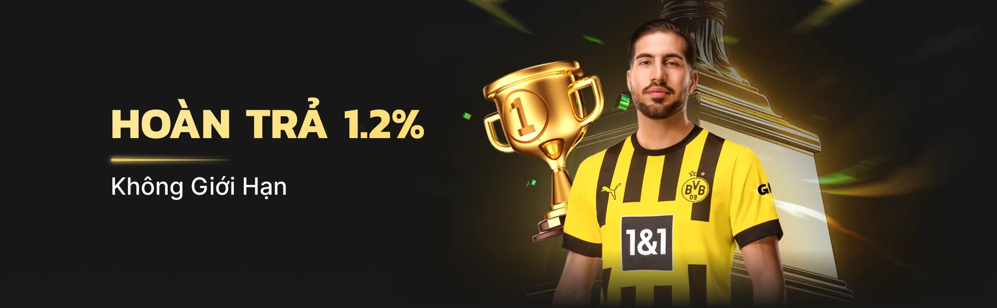 Hoàn trả casino hàng ngày/tuần Goal123